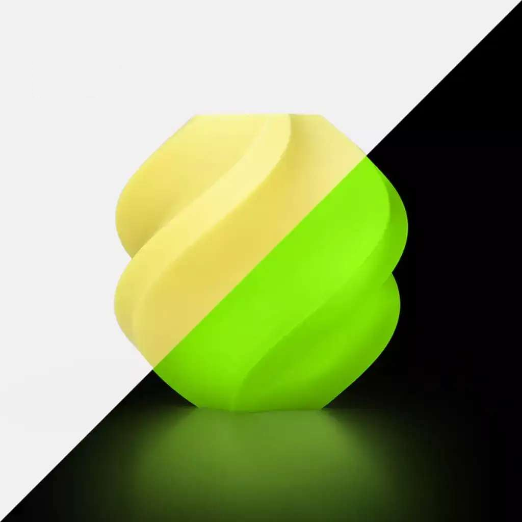 Bambu Lab PLA Glow Glow Yellow (15400) 1kg 1,75 mm...