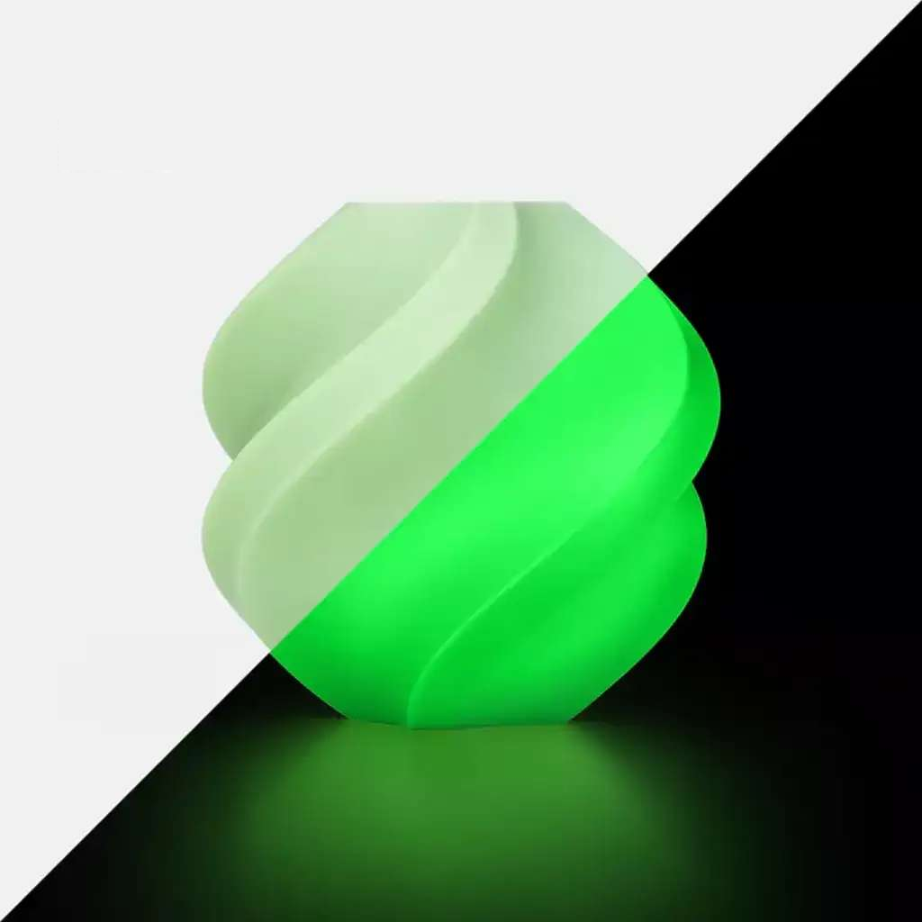 Bambu Lab PLA Glow Glow Green (15500) 1kg 1,75...
