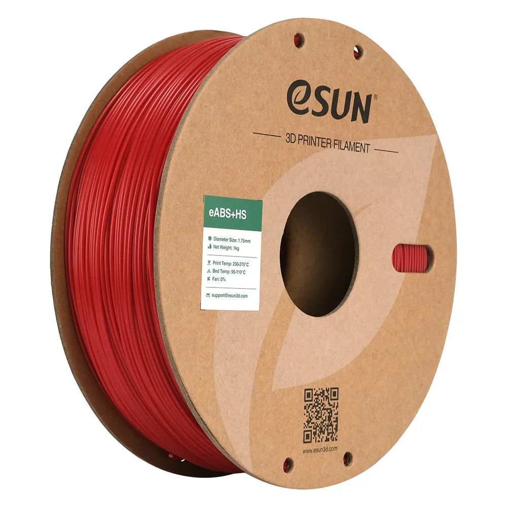 eSUN 3D ABS+ High Speed Fire Engine Red 1,0kg 1,75mm