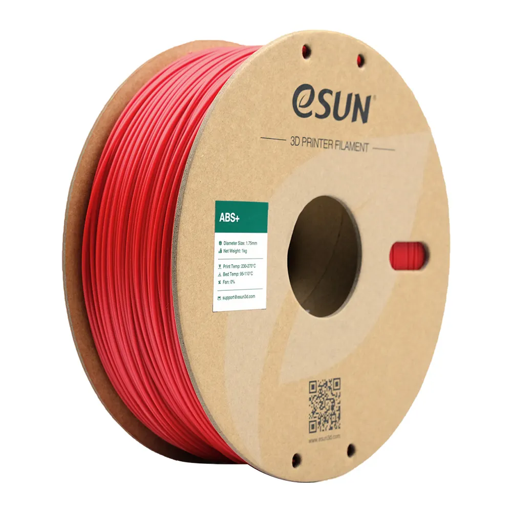 eSUN 3D ABS+ Red 1,0kg 1,75mm