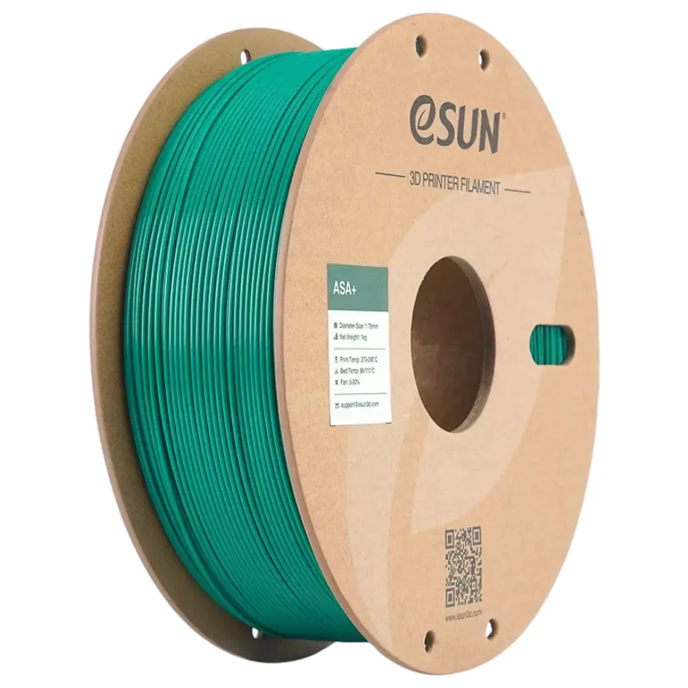 eSUN 3D ASA+ Green 1,0kg 1,75mm