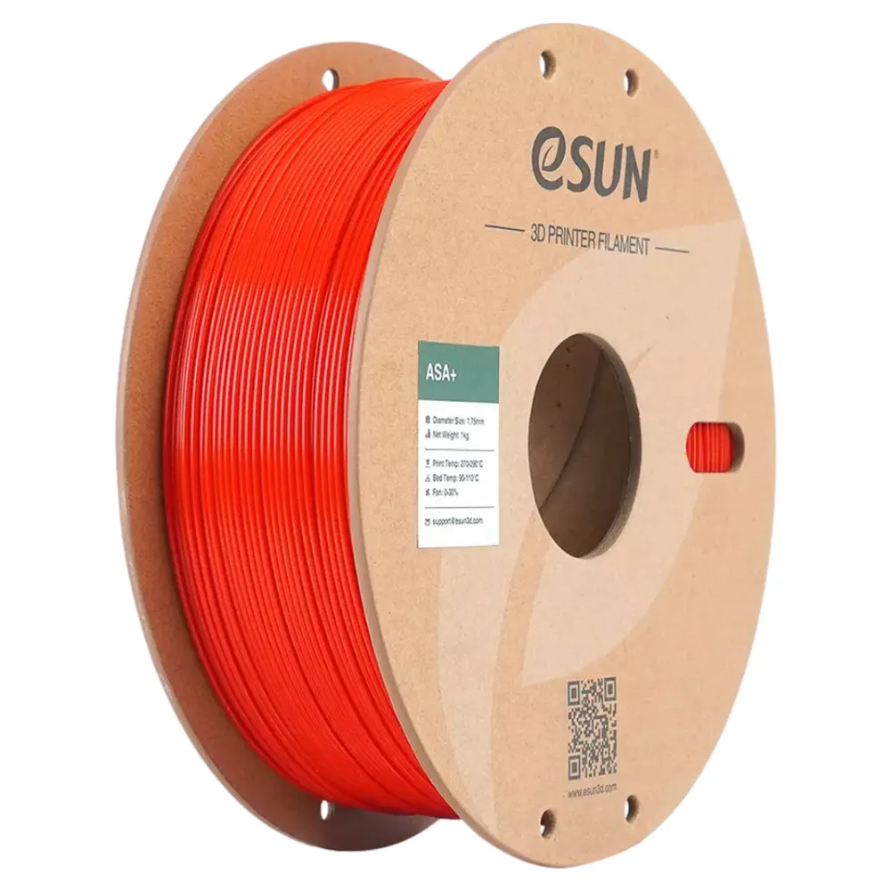 eSUN 3D ASA+ Red 1,0kg 1,75mm