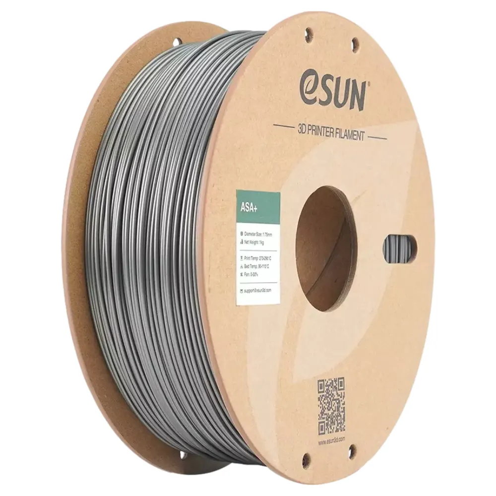 eSUN 3D ASA+ Silver 1,0kg 1,75mm