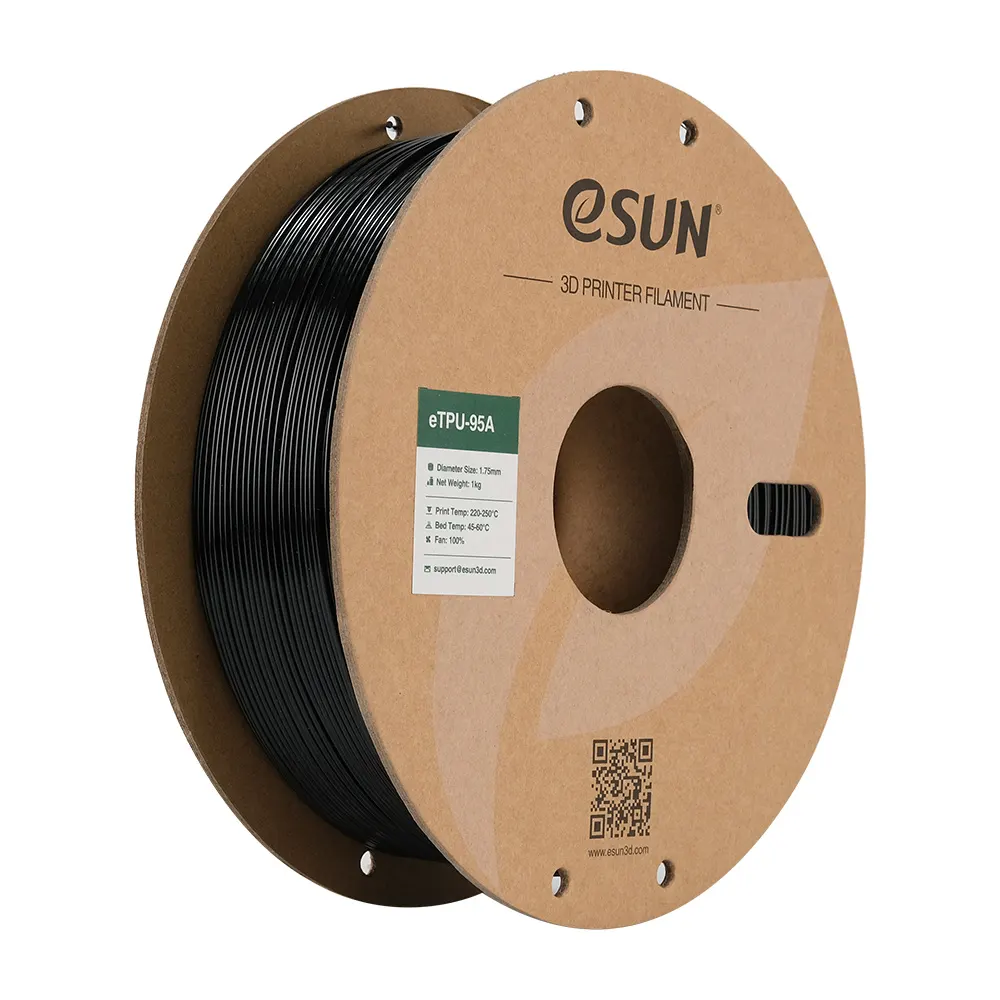 eSUN 3D eTPU 95A Schwarz 1,0kg 1,75mm