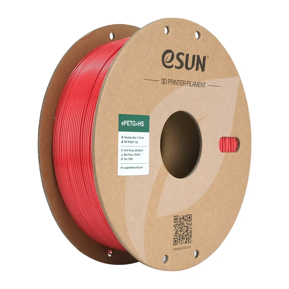eSUN 3D PETG High Speed Solid Red 1,0kg 1,75mm