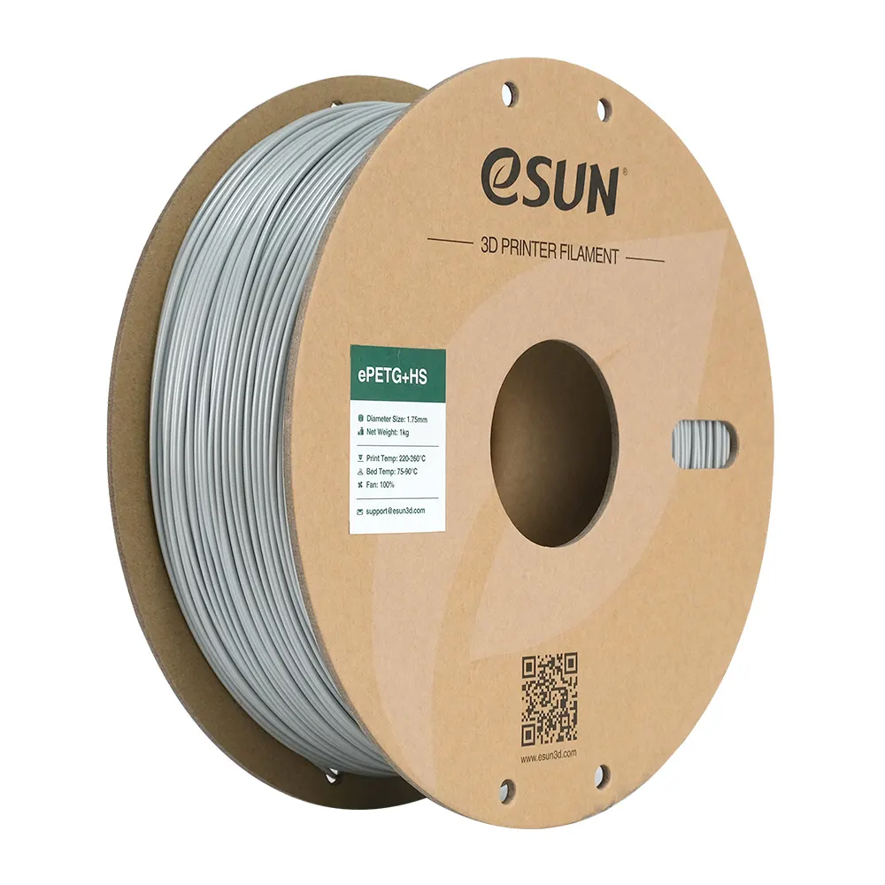 eSUN 3D PETG High Speed Solid Silver 1,0kg 1,75mm