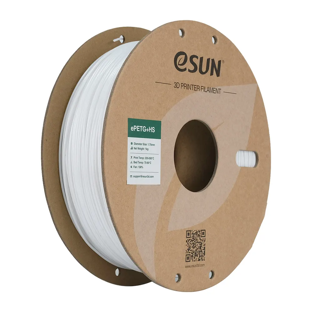 eSUN 3D PETG High Speed Solid White 1,0kg 1,75mm
