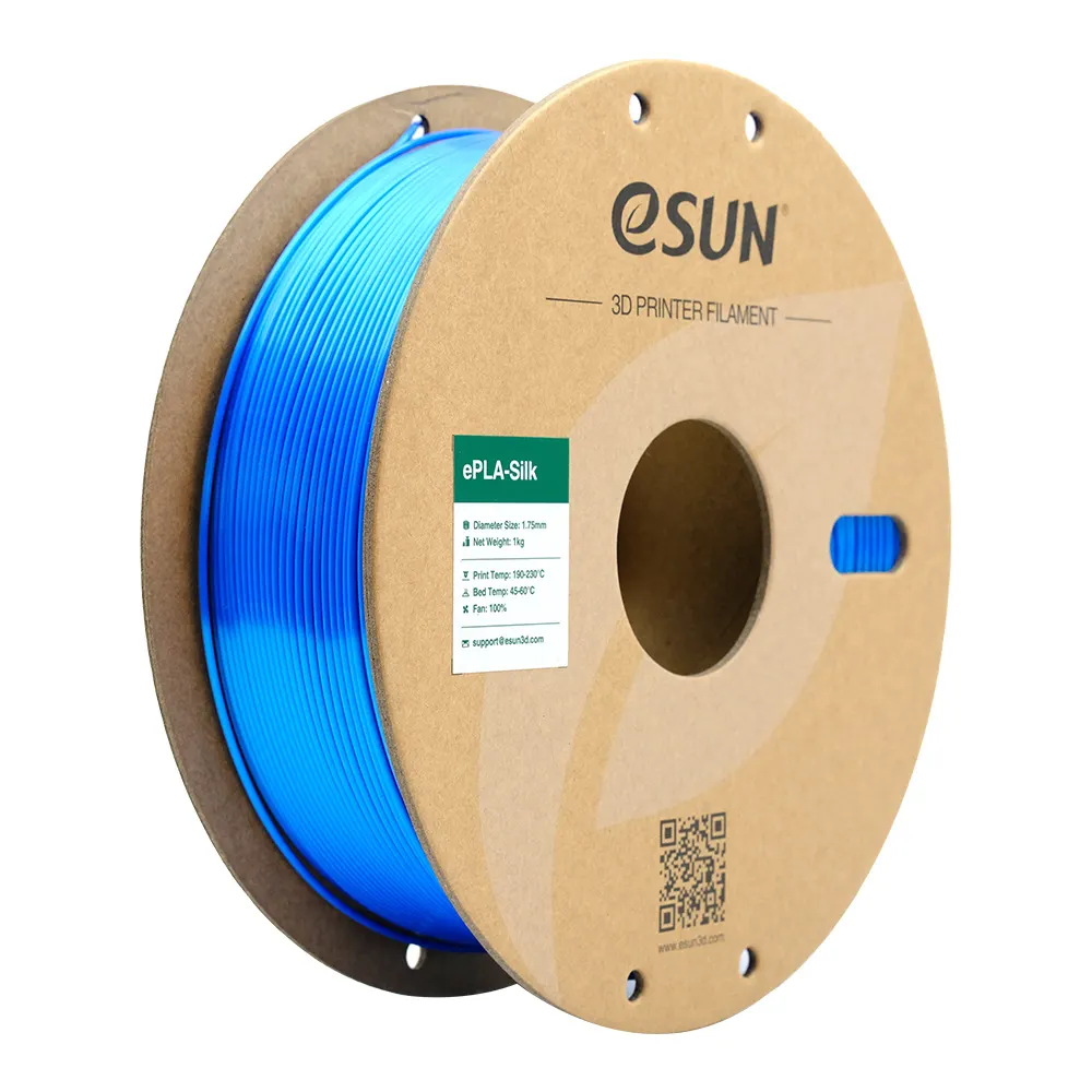 eSUN 3D PLA eSilk Blau 1,0kg 1,75mm
