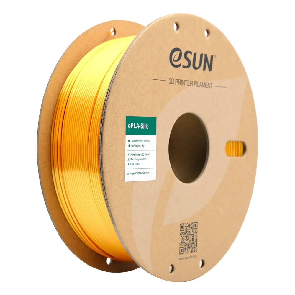 eSUN 3D PLA eSilk Gold 1,0kg 1,75mm