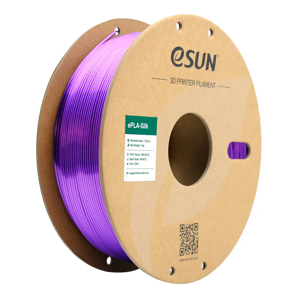 eSUN 3D PLA eSilk Lila 1,0kg 1,75mm