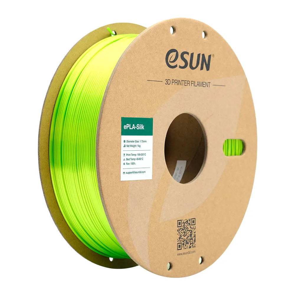 eSUN 3D PLA eSilk Lime 1,0kg 1,75mm
