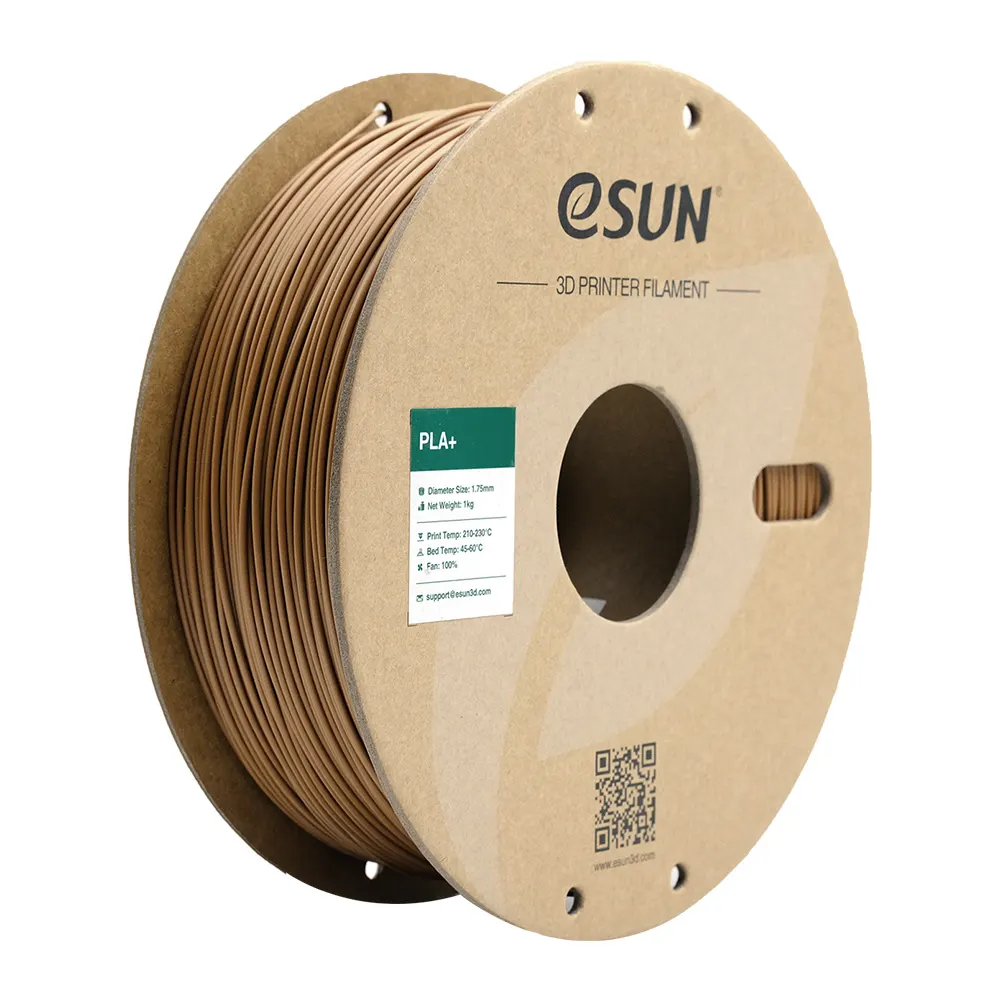 eSUN 3D PLA+ Light Brown 1,0kg 1,75mm