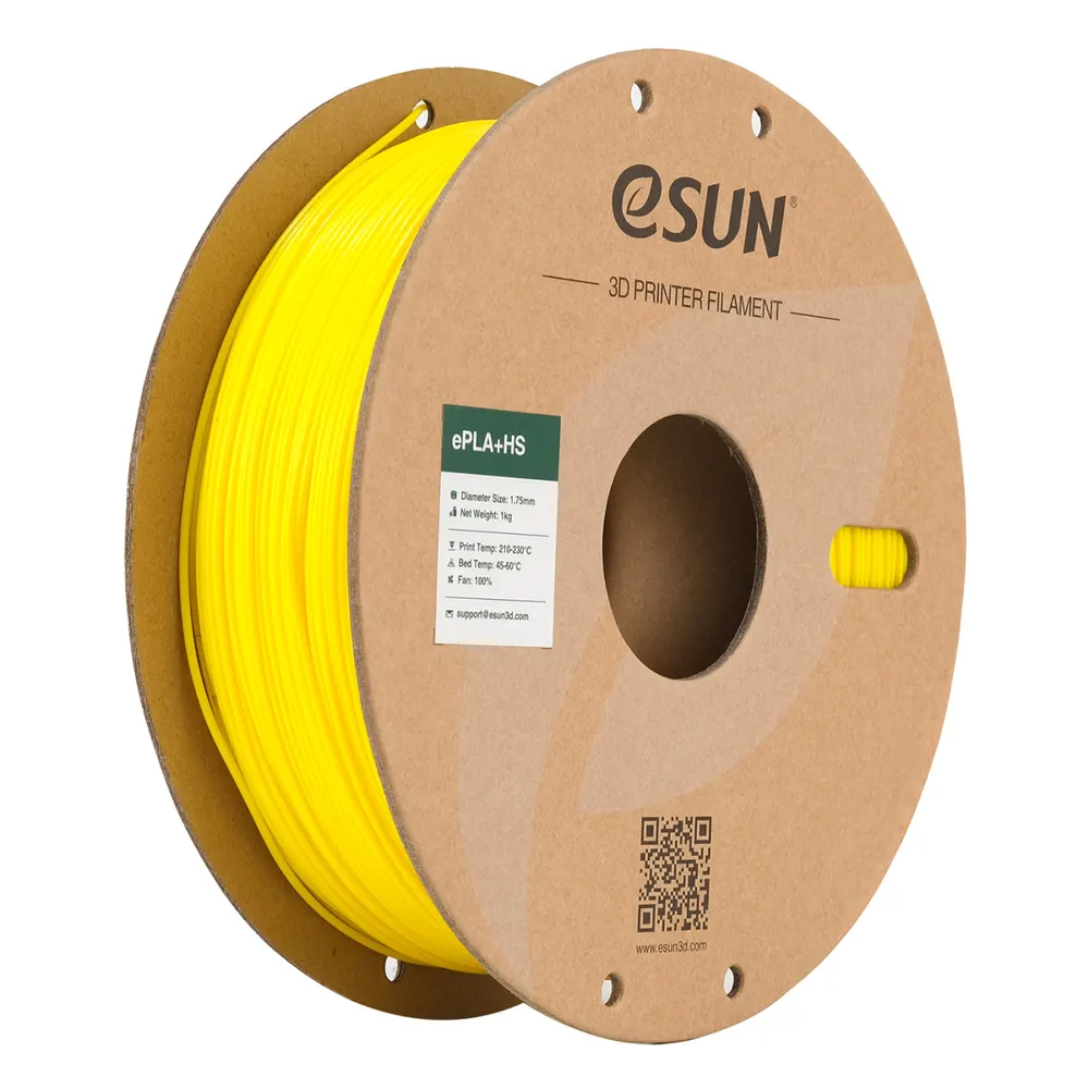 eSUN 3D PLA+ High Speed Yellow 1,0kg 1,75mm