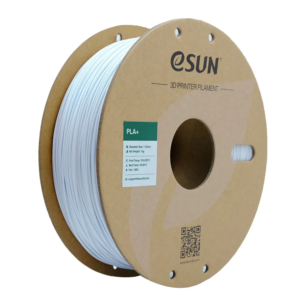 eSUN 3D PLA+ Cool White 1,0kg 1,75mm
