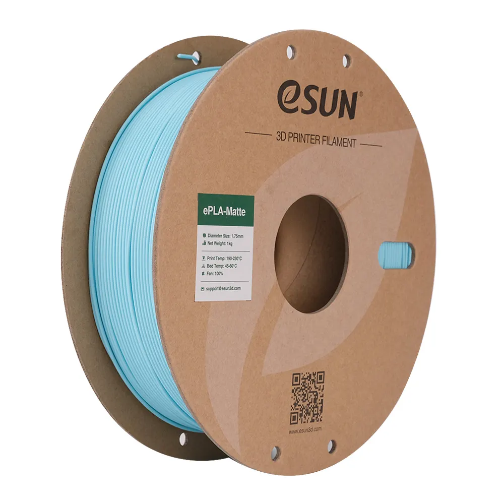 eSUN 3D PLA Matte Light Blue 1,0kg 1,75mm