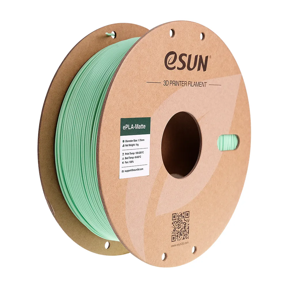 eSUN 3D PLA Matte Mint Green 1,0kg 1,75mm