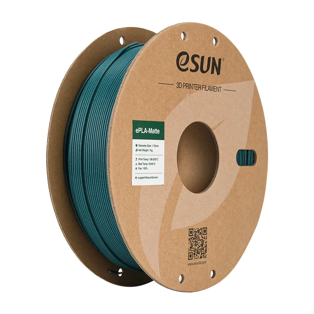 eSUN 3D PLA Matte Morandi Green 1,0kg 1,75mm