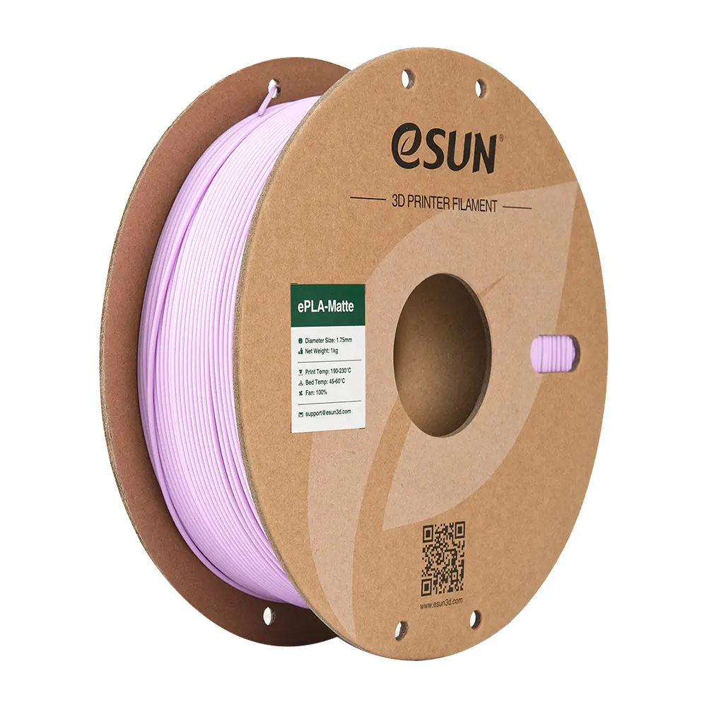 eSUN 3D PLA Matte Zartlila 1,0kg 1,75mm
