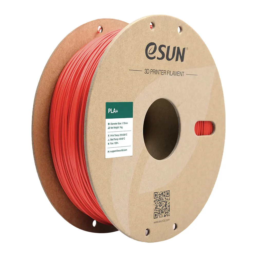 eSUN 3D PLA+ Red 1,0kg 1,75mm