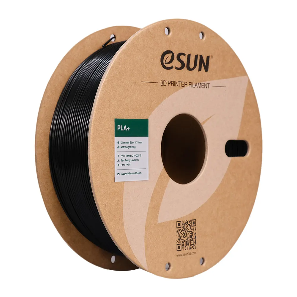 eSUN 3D PLA+ Black 1,0kg 1,75mm