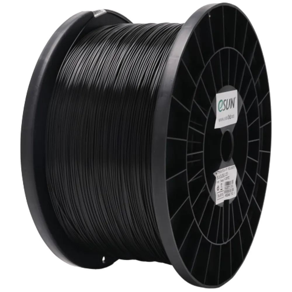 eSUN 3D PLA+ Schwarz 5,0kg 1,75mm
