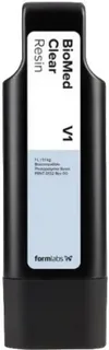Synthetic resin for 3D printing, BioMed clear, 1 l, for Form 2/3