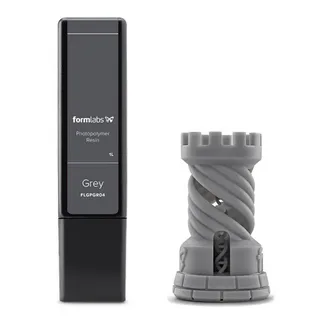 3D printing, synthetic resin, grey, 1 l, for Form 3/3+/3B/3L/4
