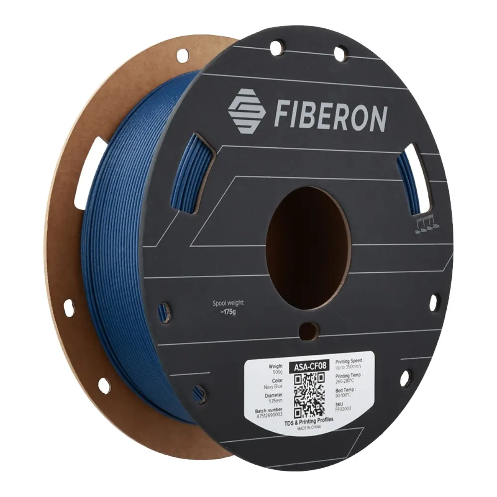 Polymaker Fiberon ASA-CF08 Navy Blue 1,75 mm 0,5kg