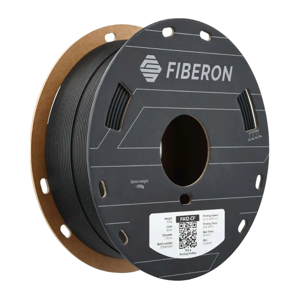 Polymaker Fiberon PA12-CF Black 1,75 mm