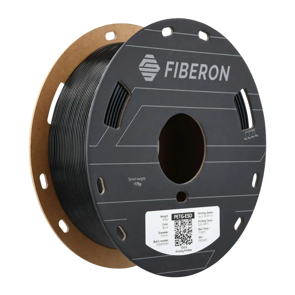 Polymaker Fiberon PETG-ESD- Black 1,75 mm