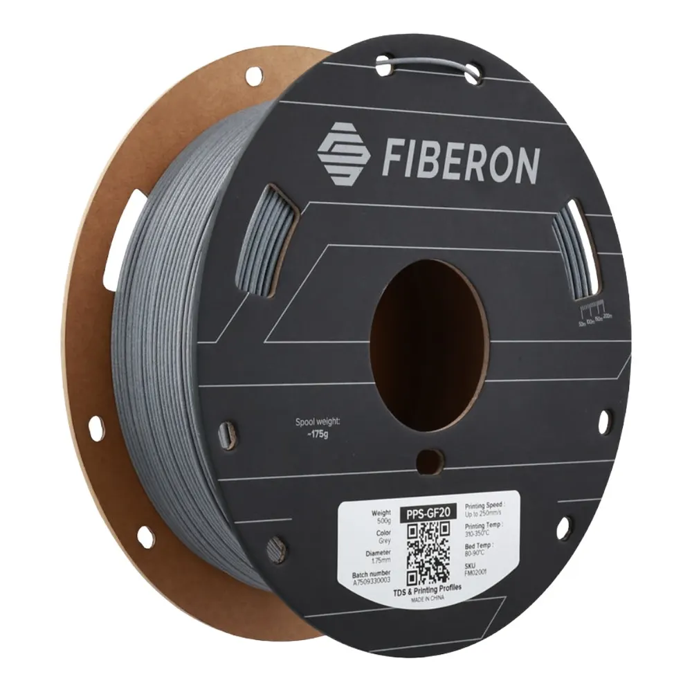 Polymaker Fiberon PPS-GF20 Gray 1,75 mm 0,5kg
