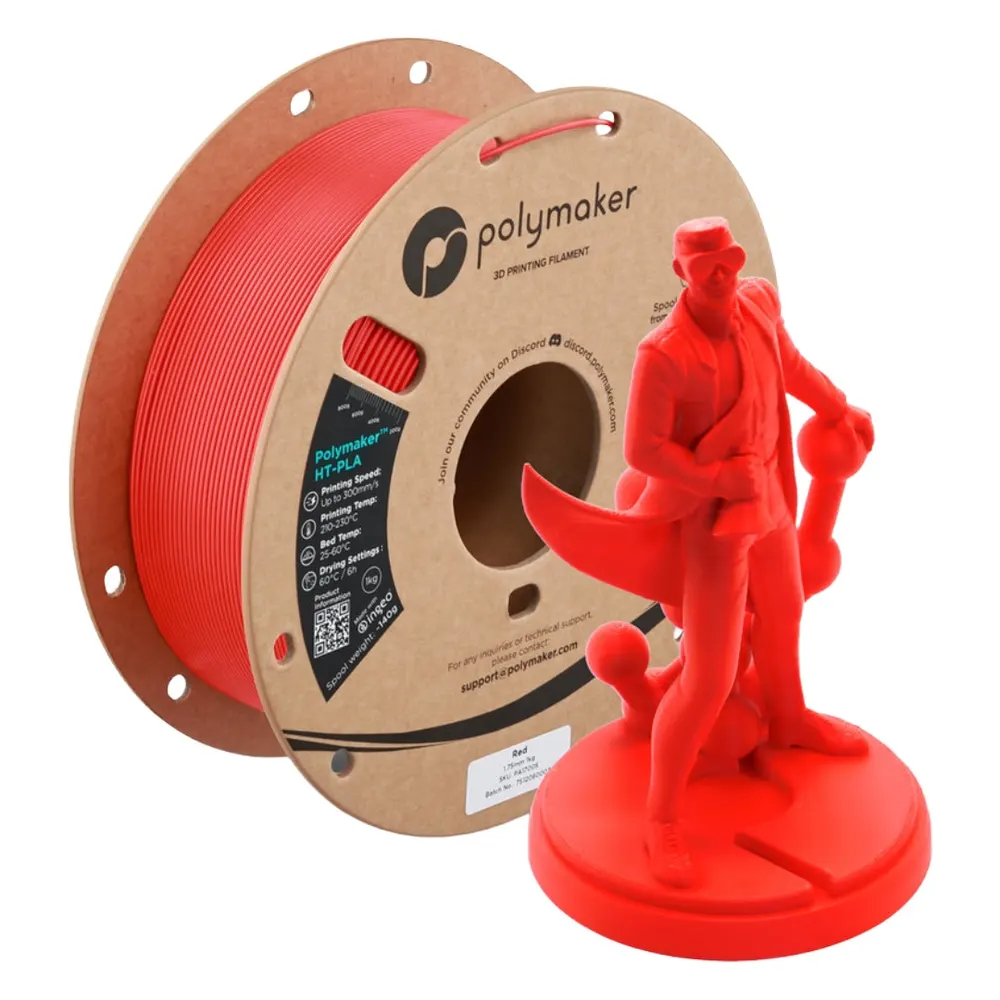 Polymaker HT-PLA Red 1,0kg 1,75mm