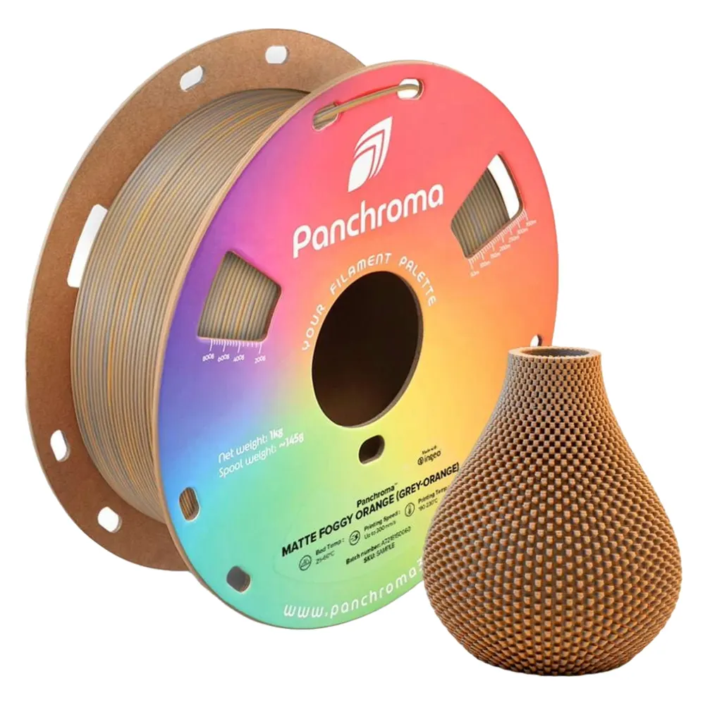 Polymaker Panchroma PLA Dual-Gradient Matte Foggy Orange...