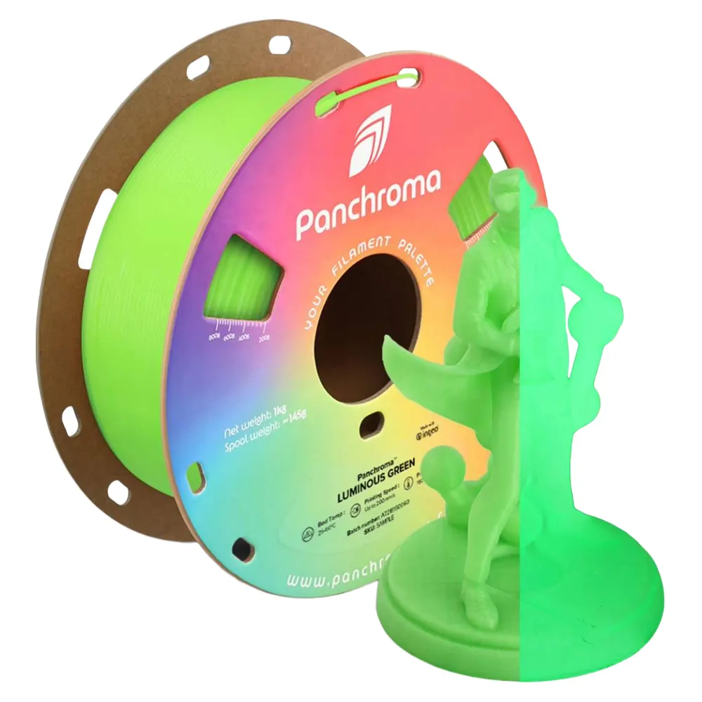 Polymaker Panchroma PLA Luminous Green 1,0kg 1,75mm