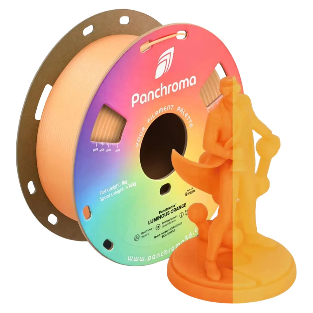Polymaker Panchroma PLA Luminous Orange 1,0kg 1,75mm