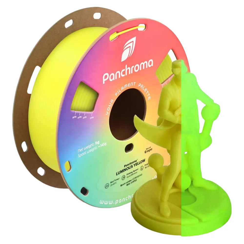 Polymaker Panchroma PLA Luminous Yellow 1,0kg 1,75mm