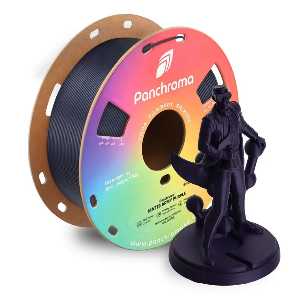 Polymaker Panchroma PLA Matte Army Purple 1,0kg 1,75mm