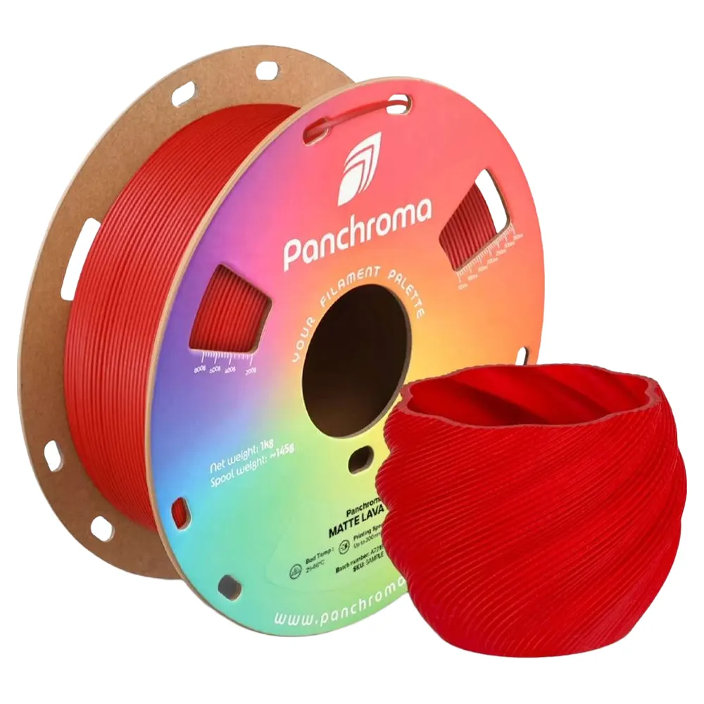 Polymaker Panchroma PLA Matte Lava Red 1,0kg 1,75mm