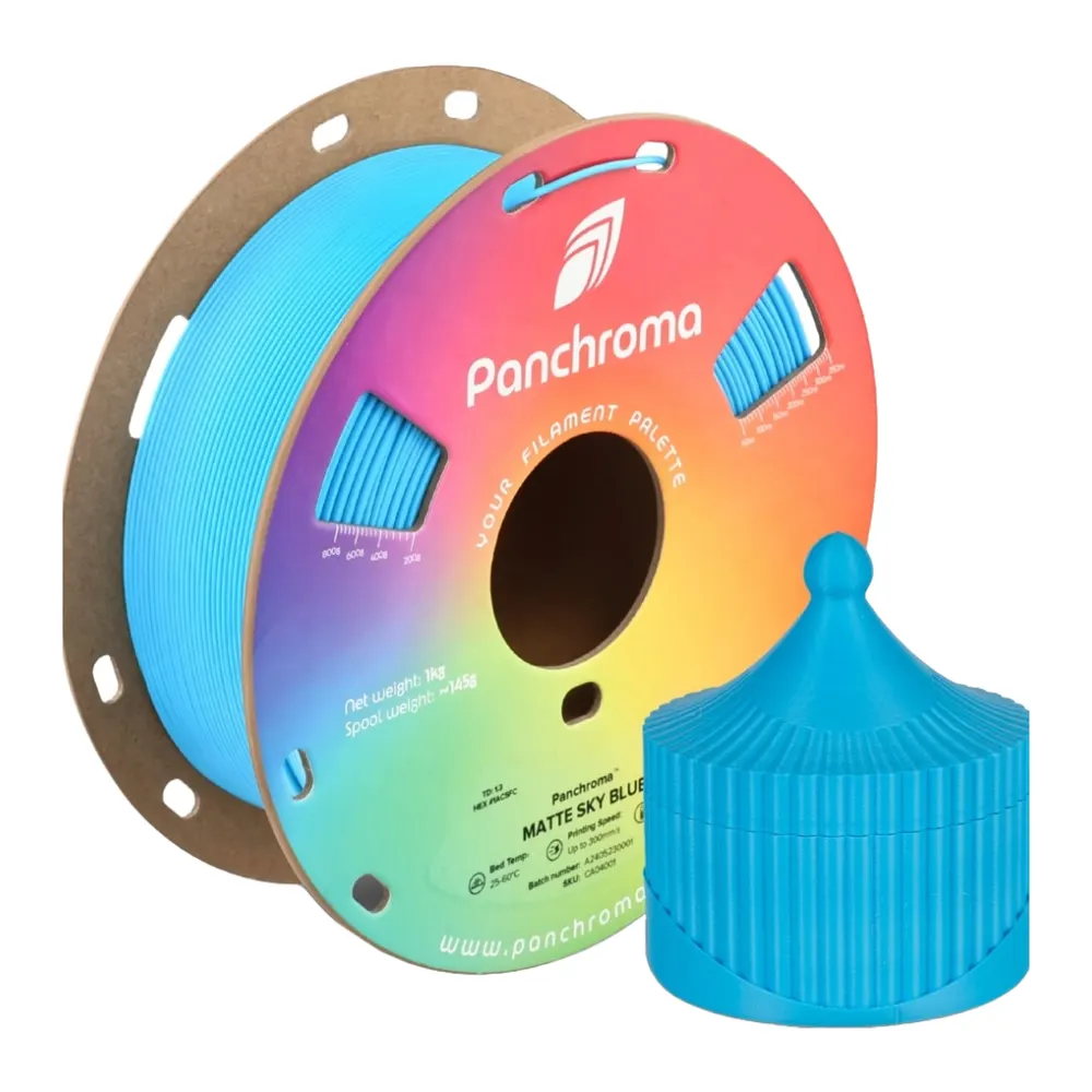 Polymaker Panchroma PLA Matte Sky Blue 1,0kg 1,75mm