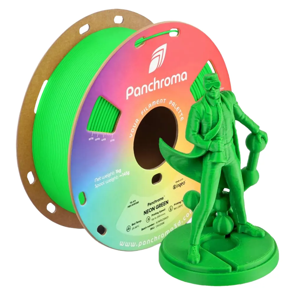 Polymaker Panchroma PLA Neon Green 1,0kg 1,75mm