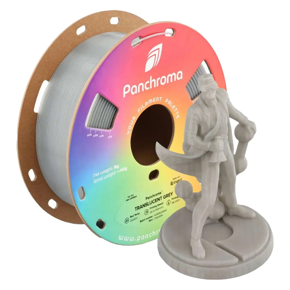 Polymaker Panchroma PLA Translucent Grey 1,0kg 1,75mm