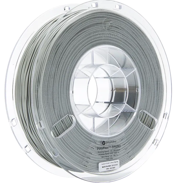 PolyMaker PolyFlex 90A Gray 750g