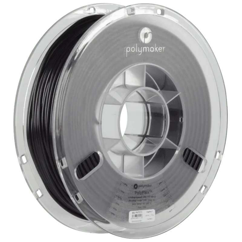 PolyMaker PolyFlex 90A Schwarz 750g