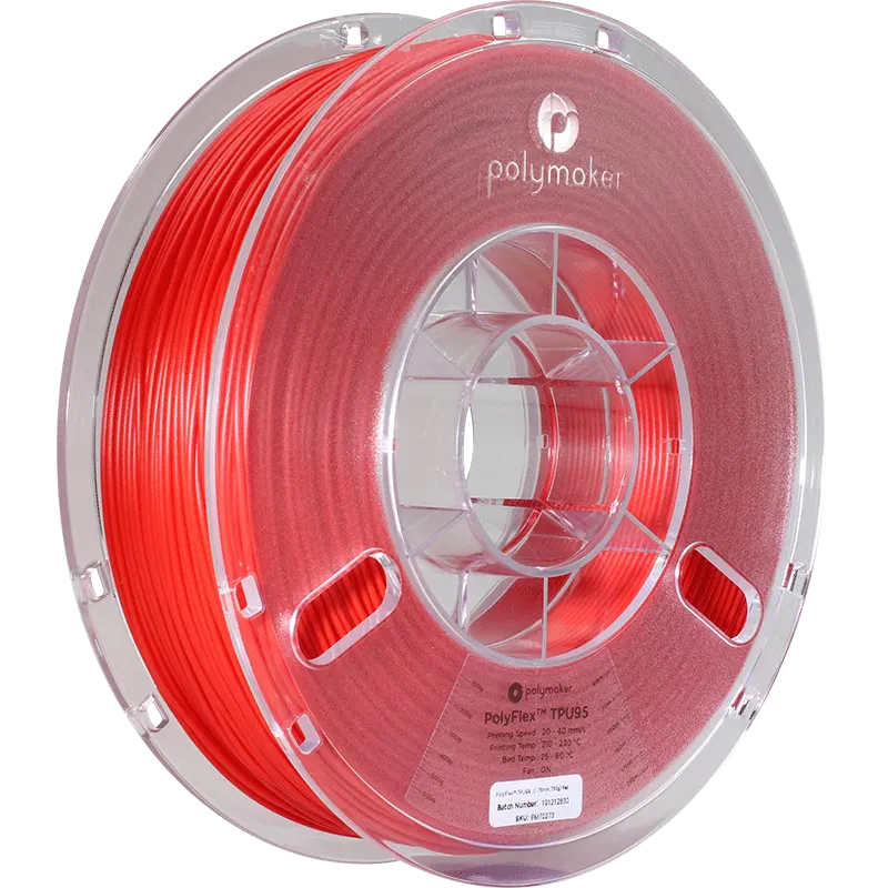PolyMaker PolyFlex 95A Red 750g