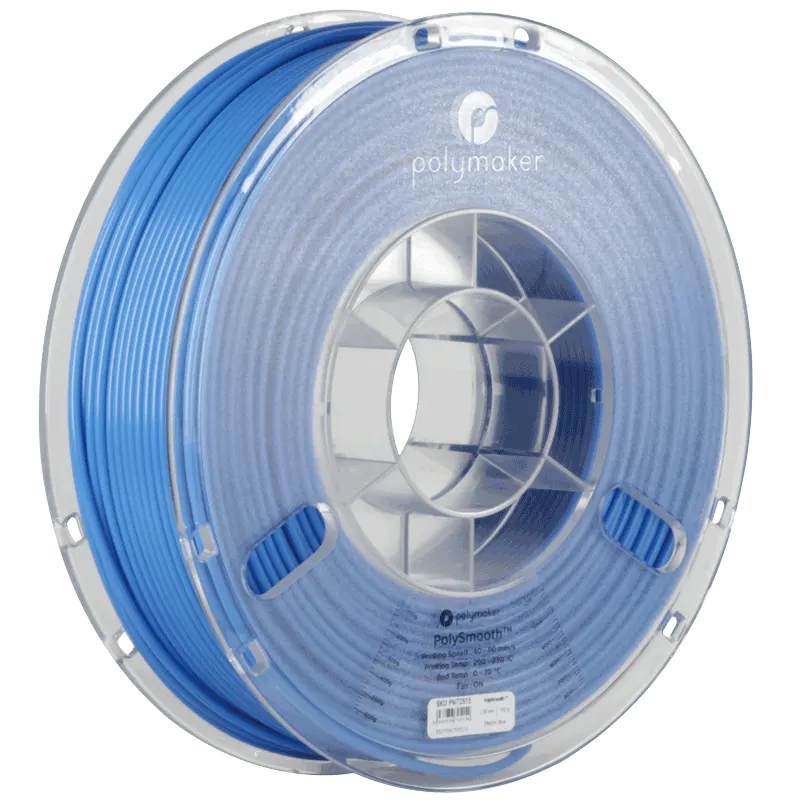 PolyMaker PolySmooth Filament Blau 750g