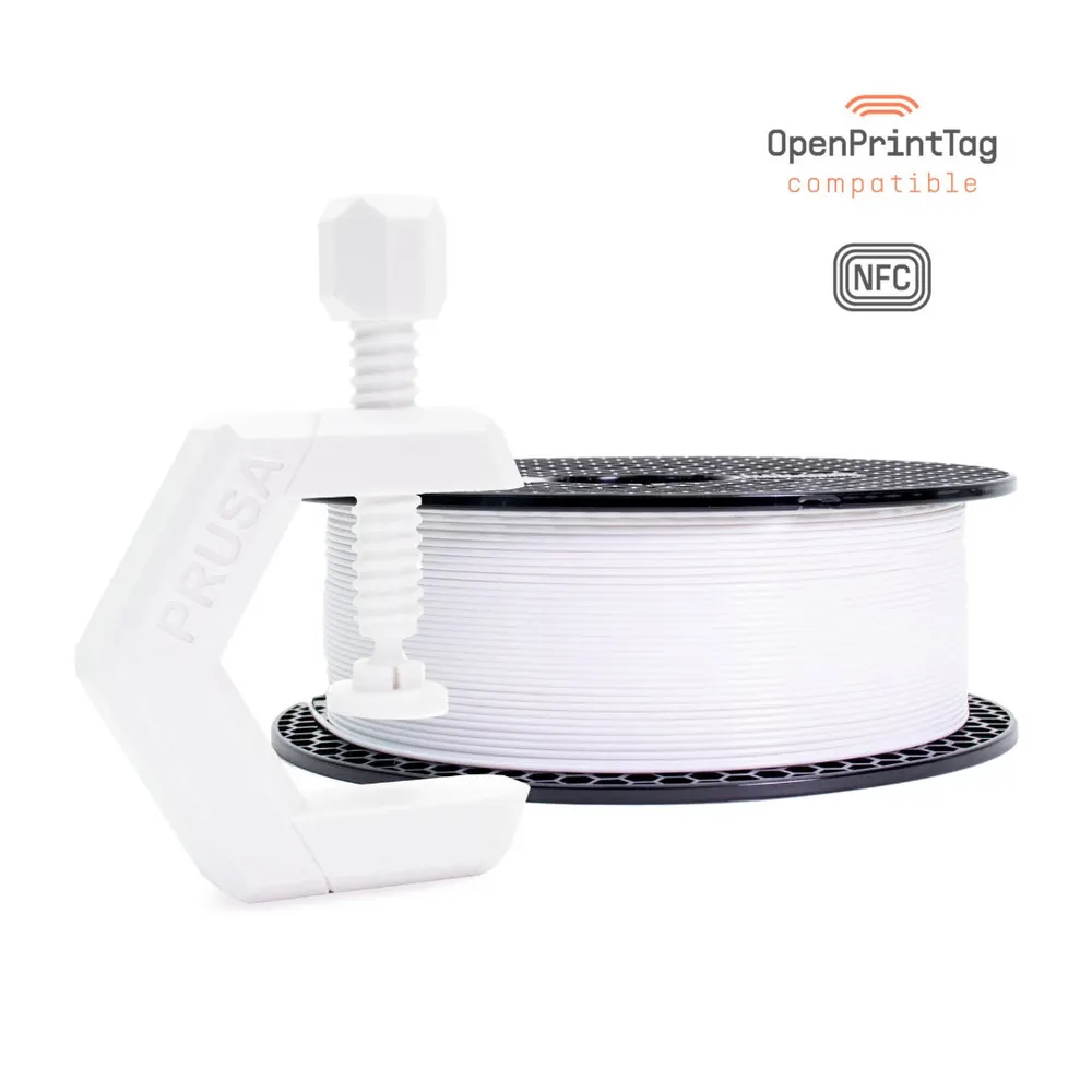 Prusament PETG Signal White (NFC) 1kg 1,75 mm