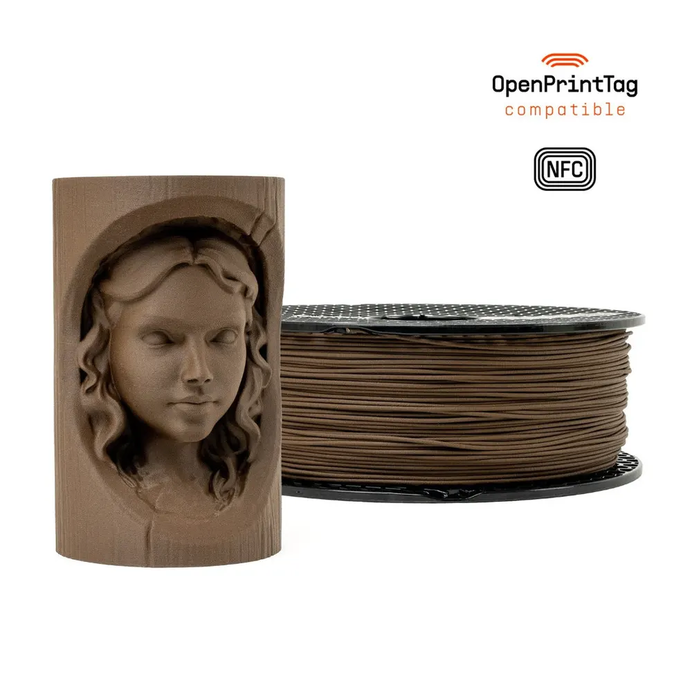 Prusament Woodfill Chocolate Brown (NFC) 1kg 1,75 mm