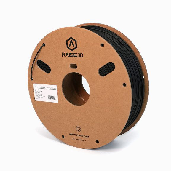 PLA Raise 3D Black 1,0kg 1,75mm